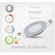 LED Rond Extra-Plat Downlight 6W 3000K