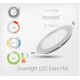 LED Rond Extra-Plat Downlight 12W 3000K